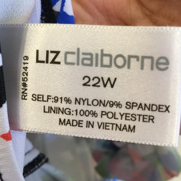 Liz Claiborne Swim Top - Picture 7 of 8